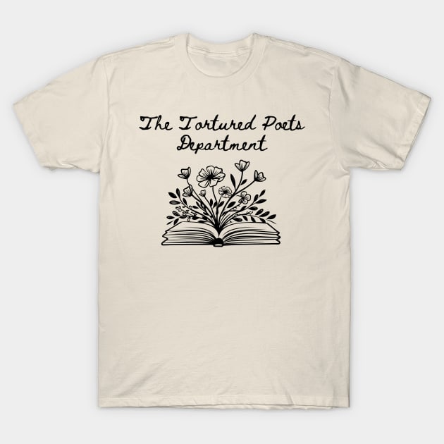 Tortured Poets Department Design T-Shirt by kuallidesigns